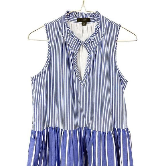 J Crew Tiered Popover Dress XS - Picture 4 of 8